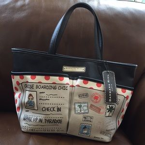 NWT Cruise Barbara Rihl Paris Tote!